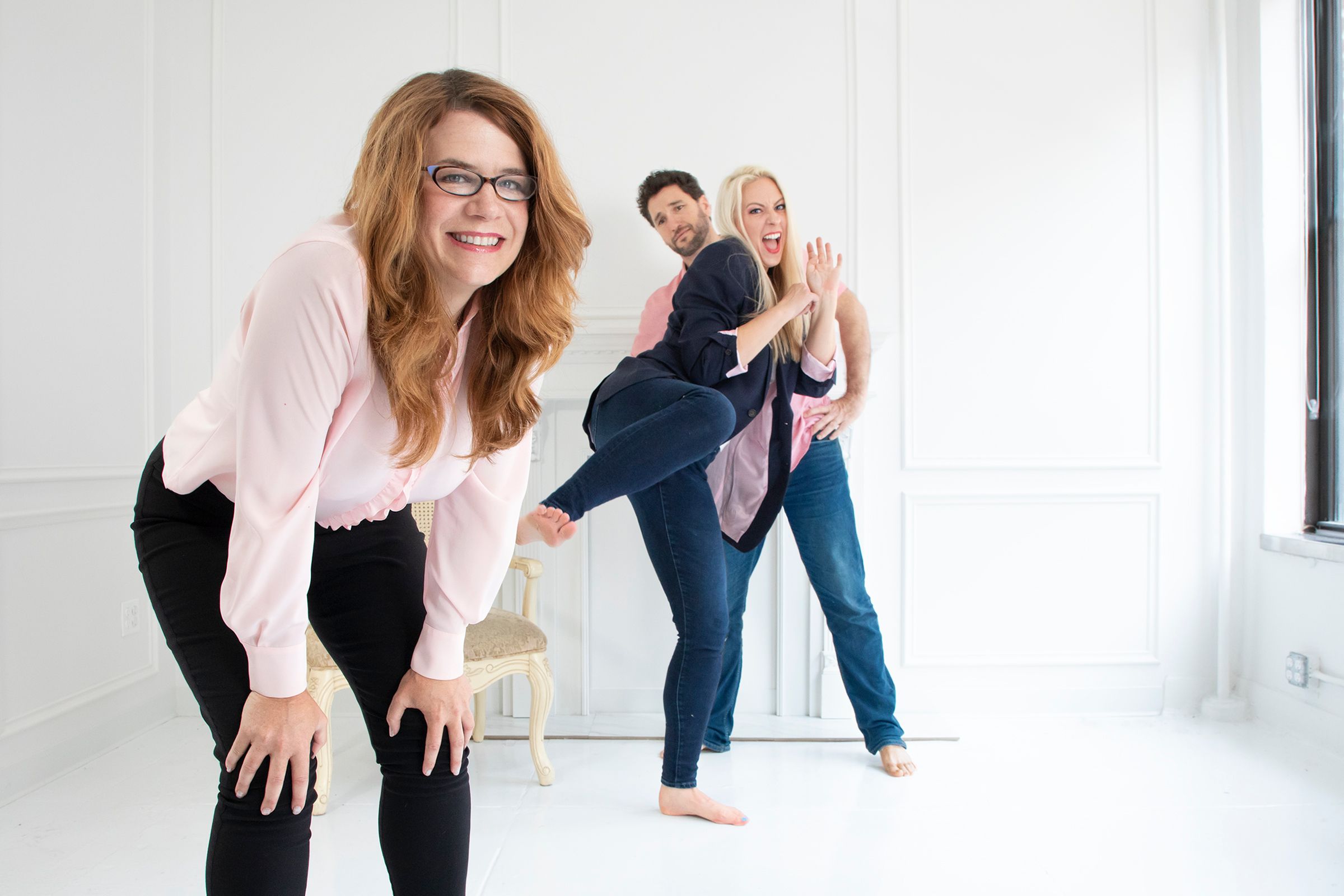 Laura Schooler, Hamish Anderson, and April White – Hosts of the Award‑Winning PR Wine Down Podcast by Trust Relations