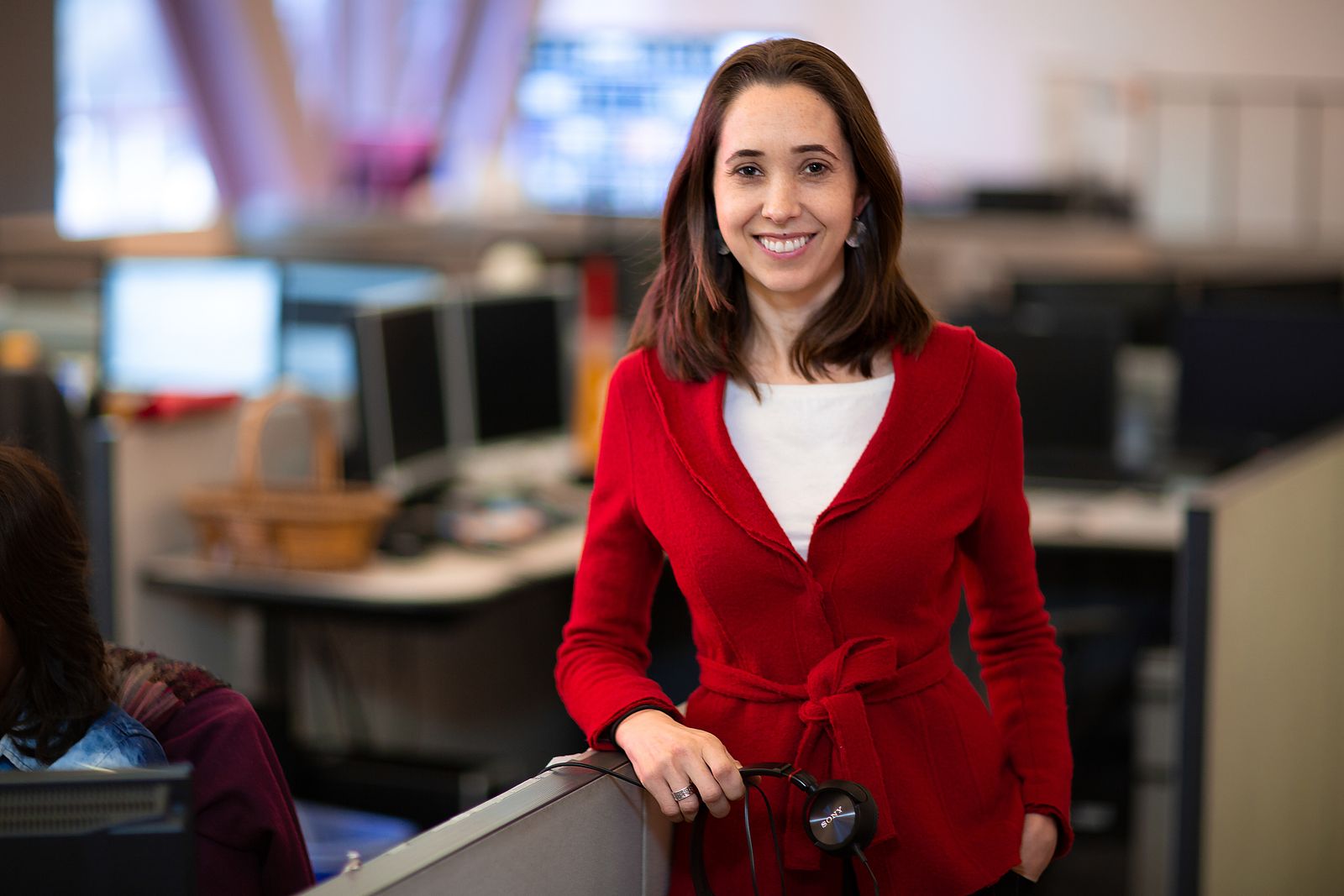 Christine Kiernan, Reuters TV Producer — New York Studio Production Portrait