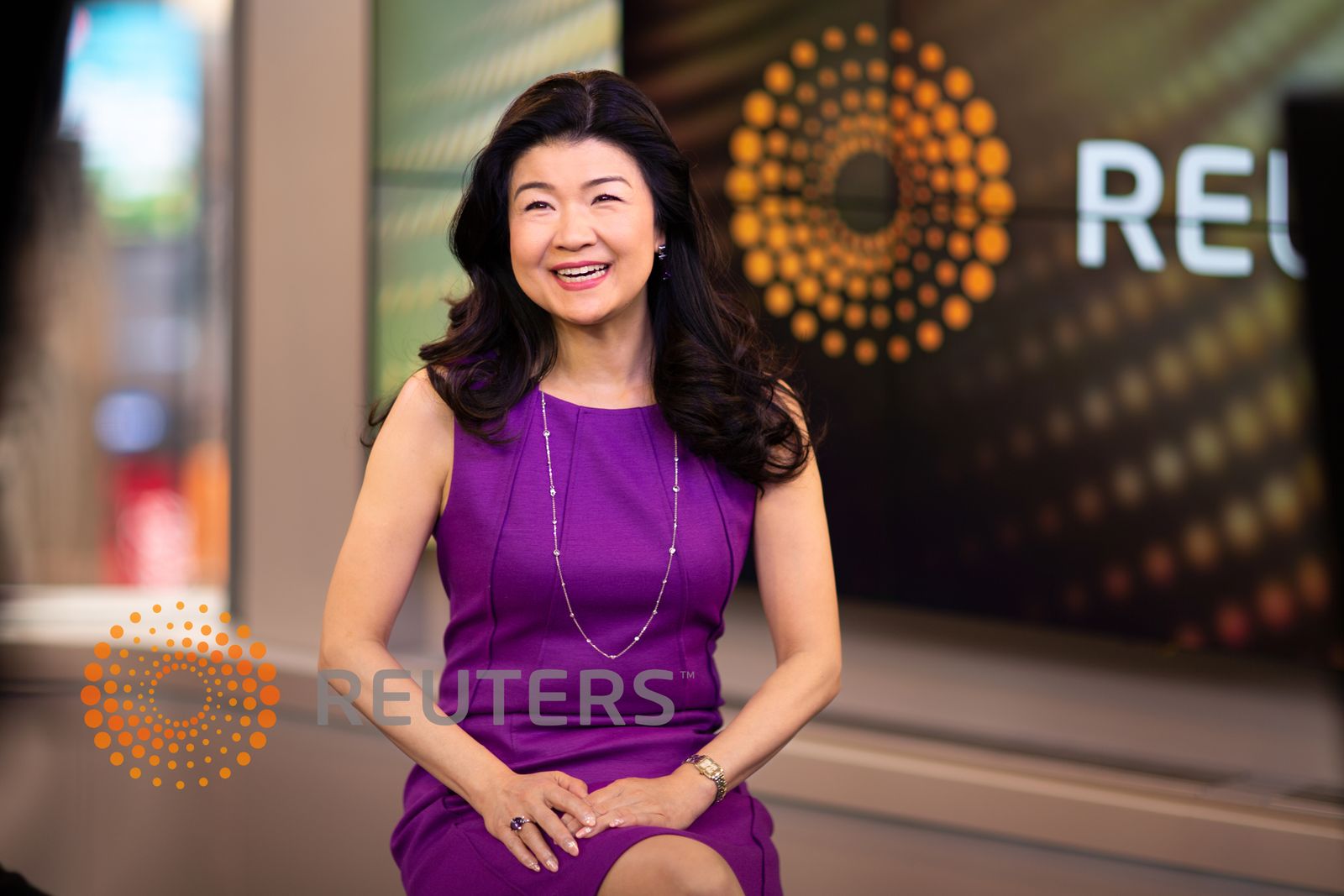 Kyoko Gasha, Reuters Tokyo Correspondent — New York Studio Reporting Portrait