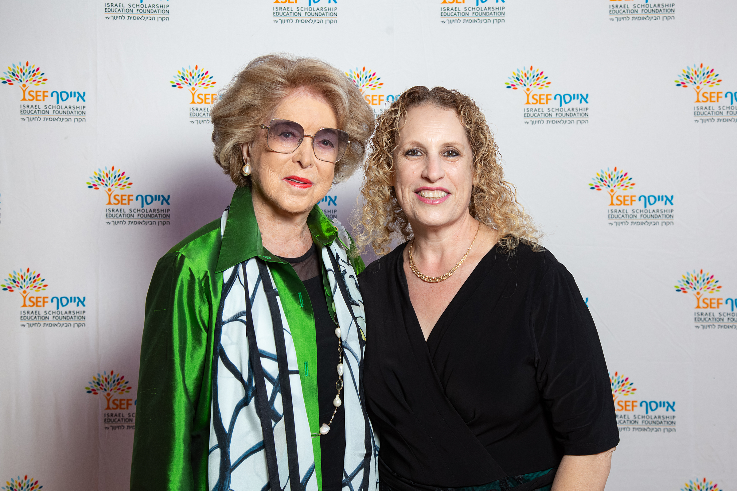 Two women at ISEF gala leadership portrait