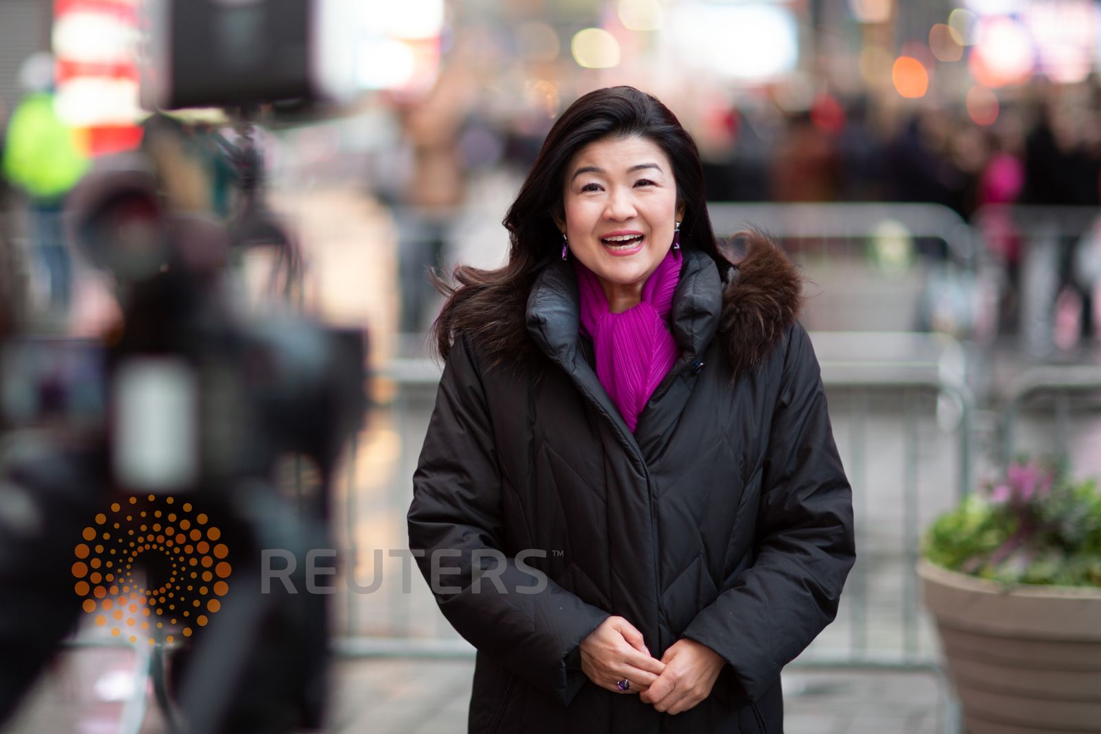 Kyoko Gasha, Reuters Tokyo Correspondent — Times Square Reporting Portrait