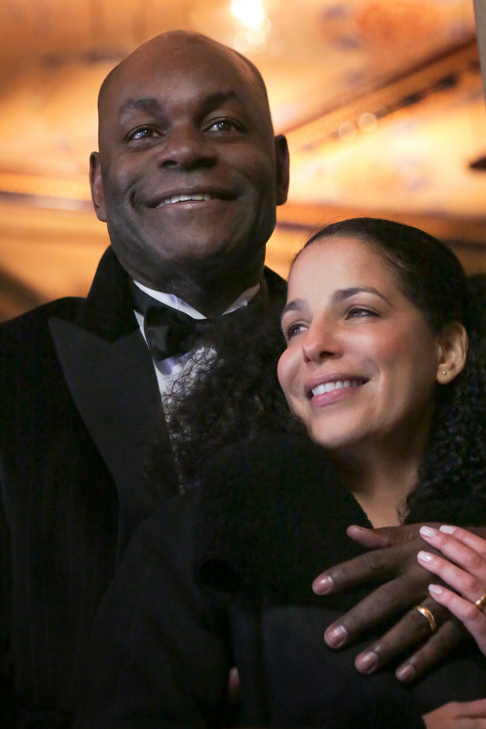 Amber close‑up wedding portrait under Bethesda Arcade tiles