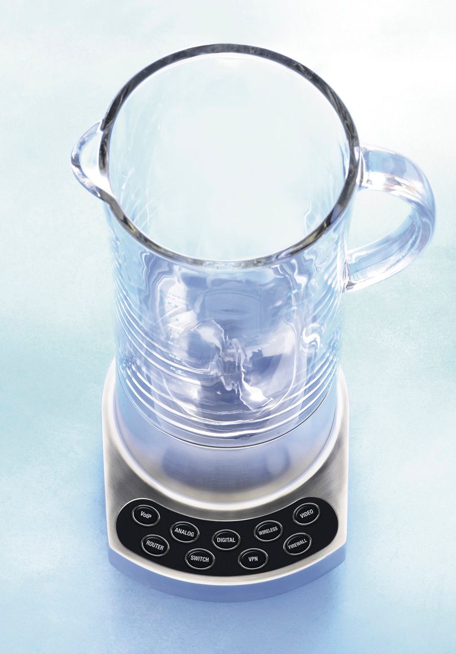 Imagine a communications system that blends all technologies into one