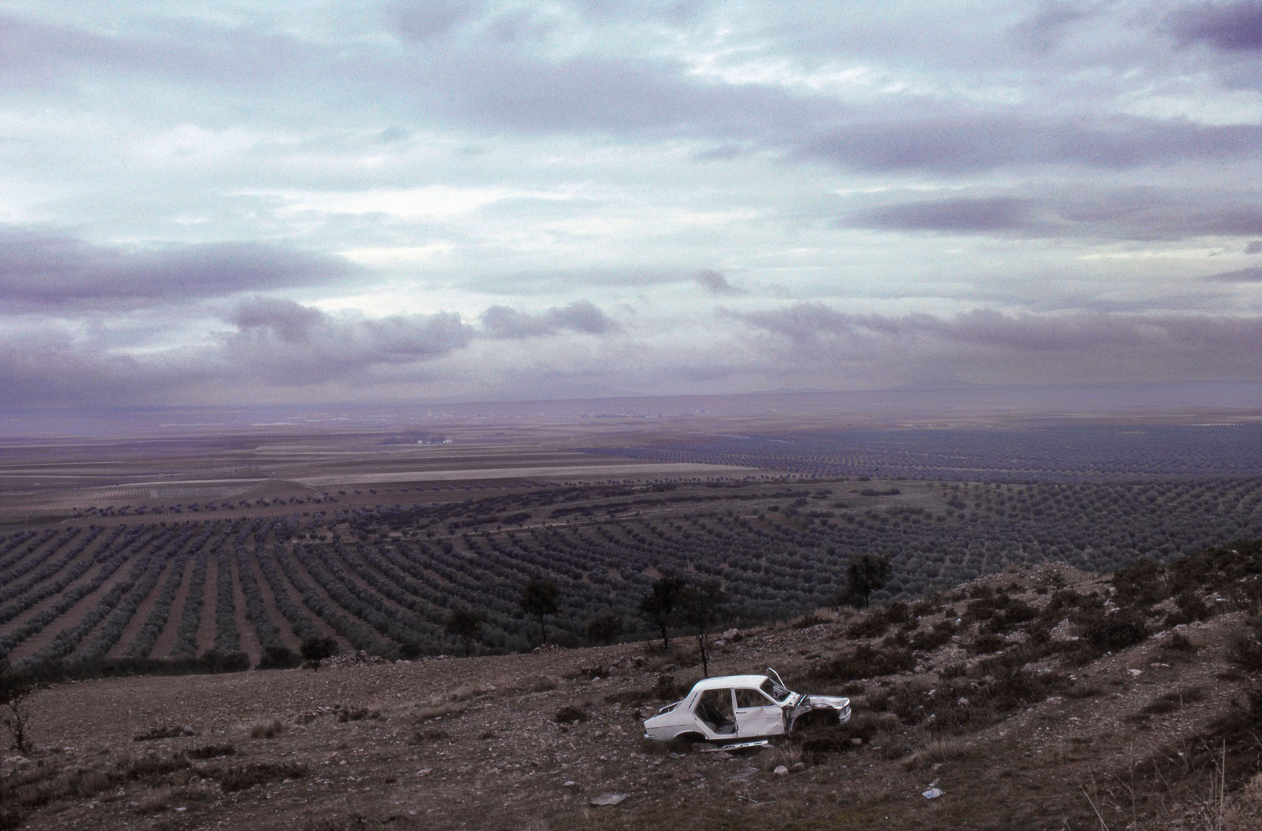 White Car, Andalusia, Spain