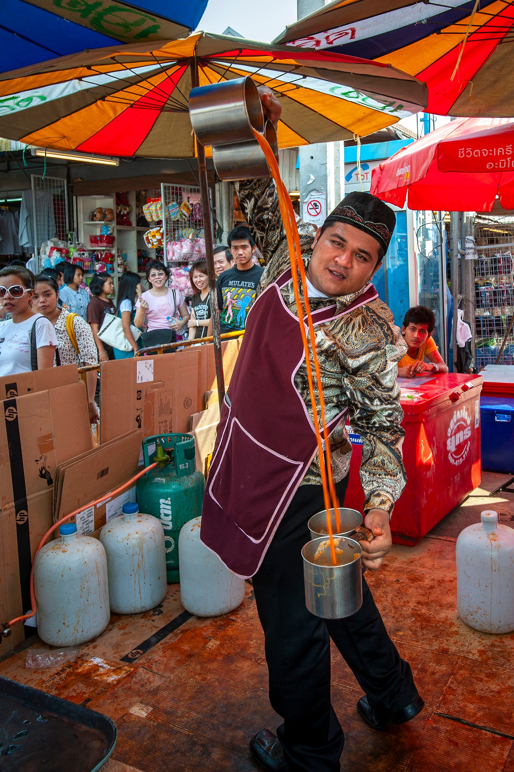 Turkish coffee being prepared Making Coffee