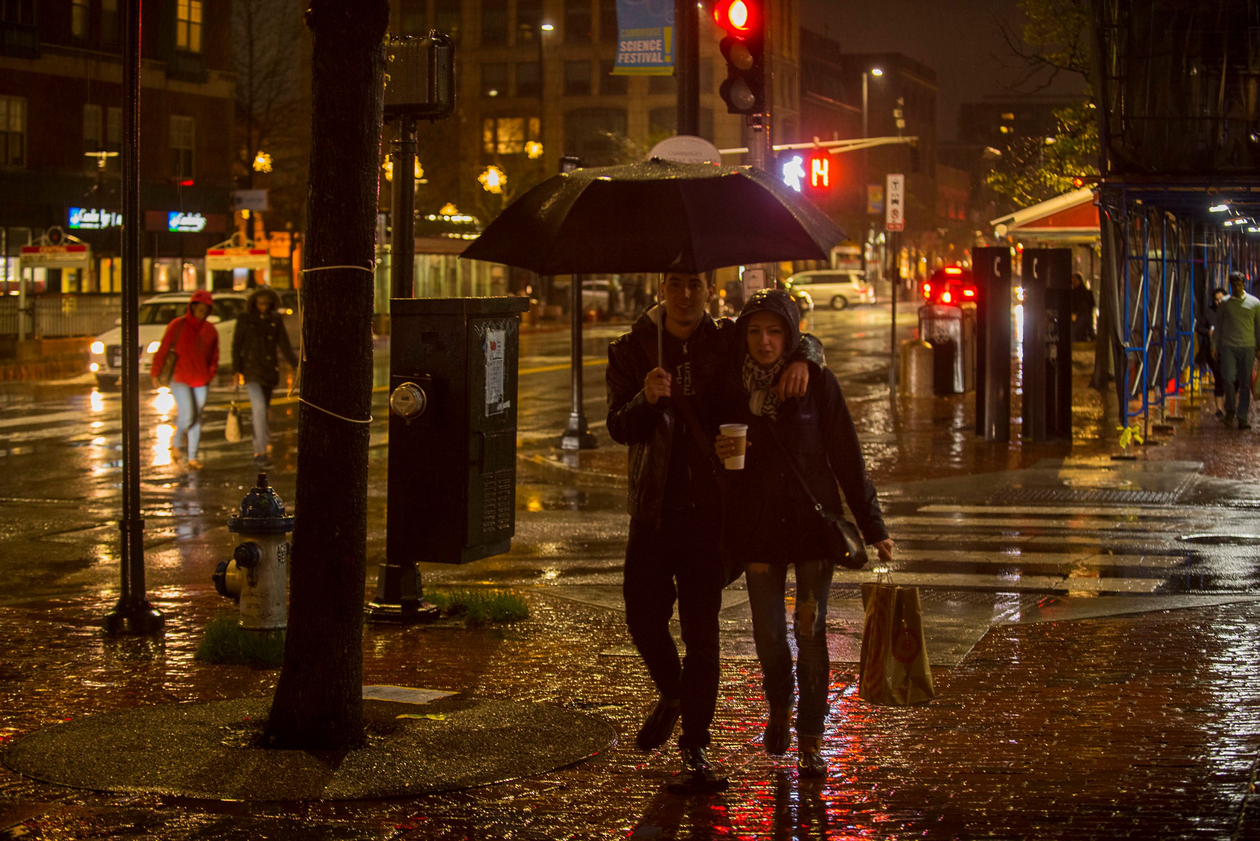 Rainy Night in Cambridge, Ma
