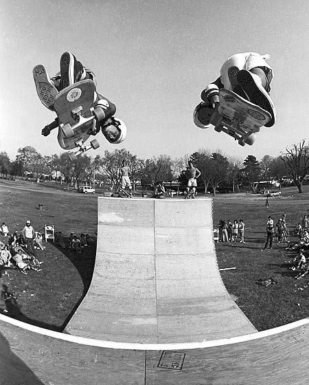 Steve Caballero and Christian Hosoi -1985
