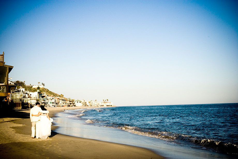 Monica and Randy into the Sunset