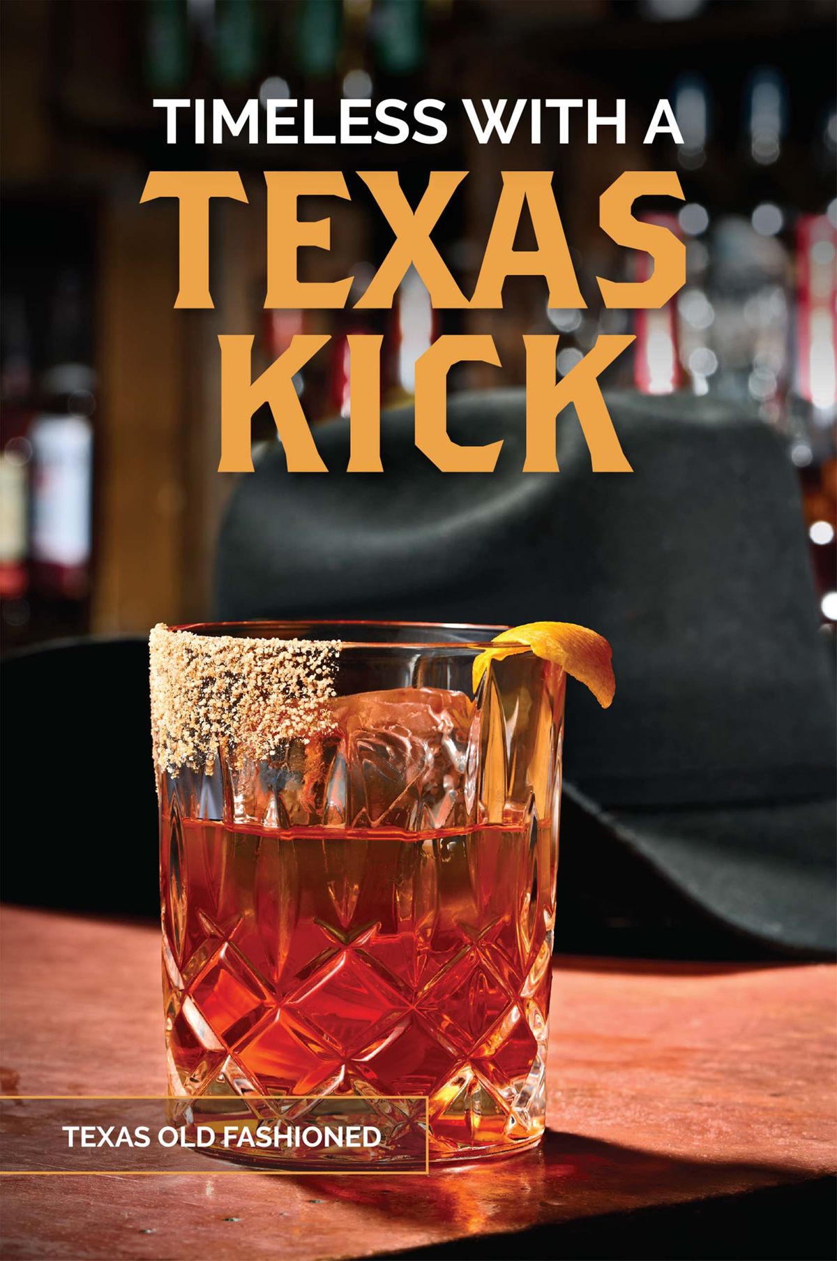 Texas Old-Fashioned Cocktail Photography | Dallas-Fort Worth Beverage Photographer