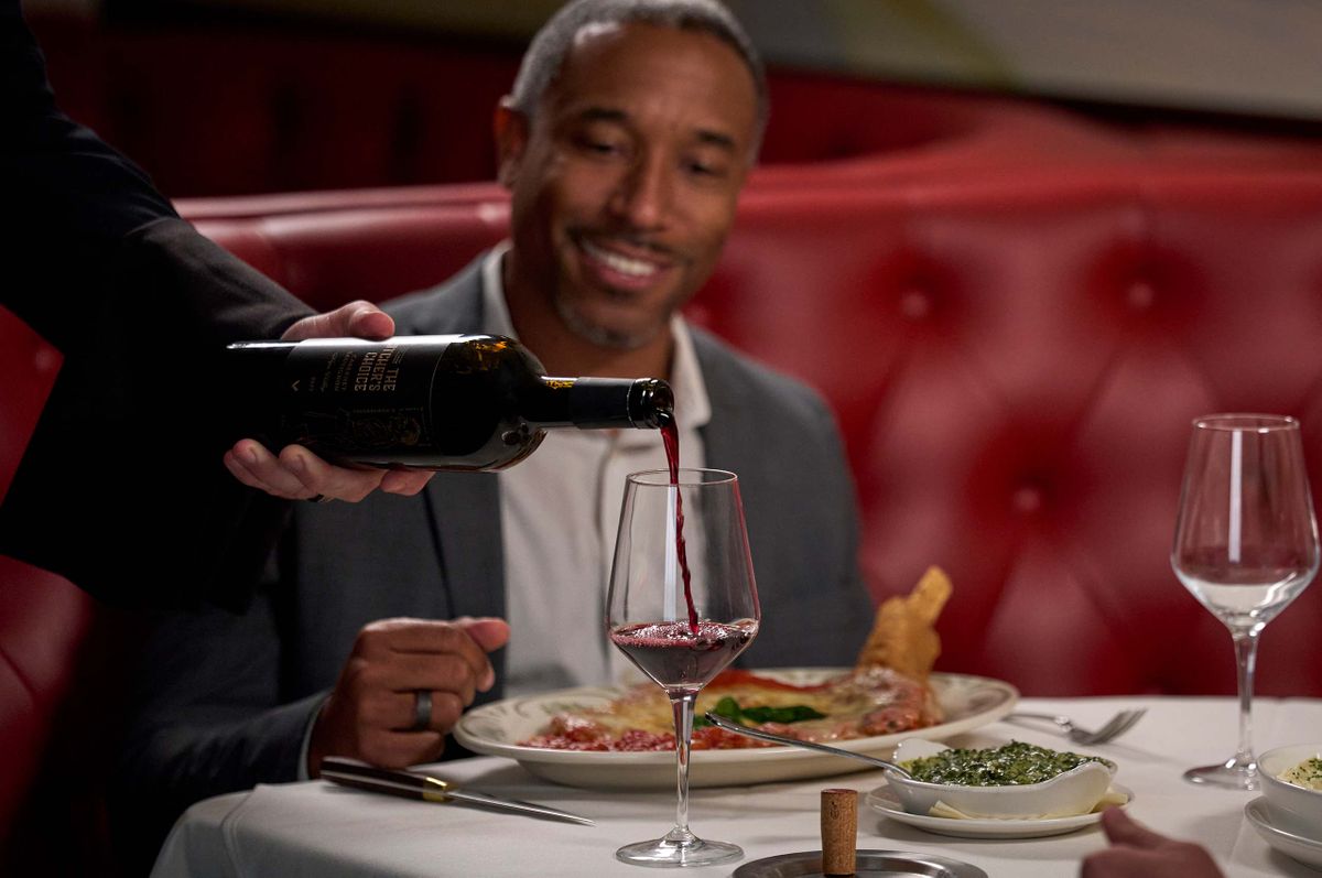 Steakhouse Wine Photography