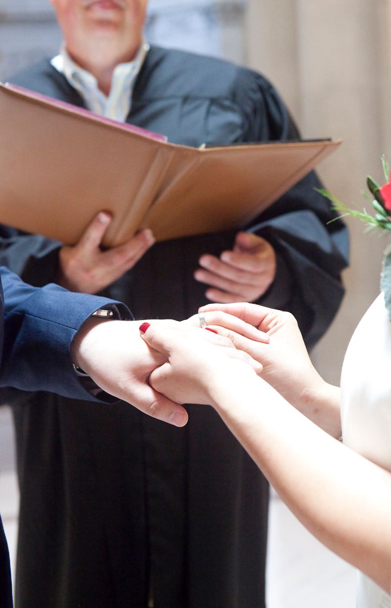 Modern San Francisco City Hall Wedding