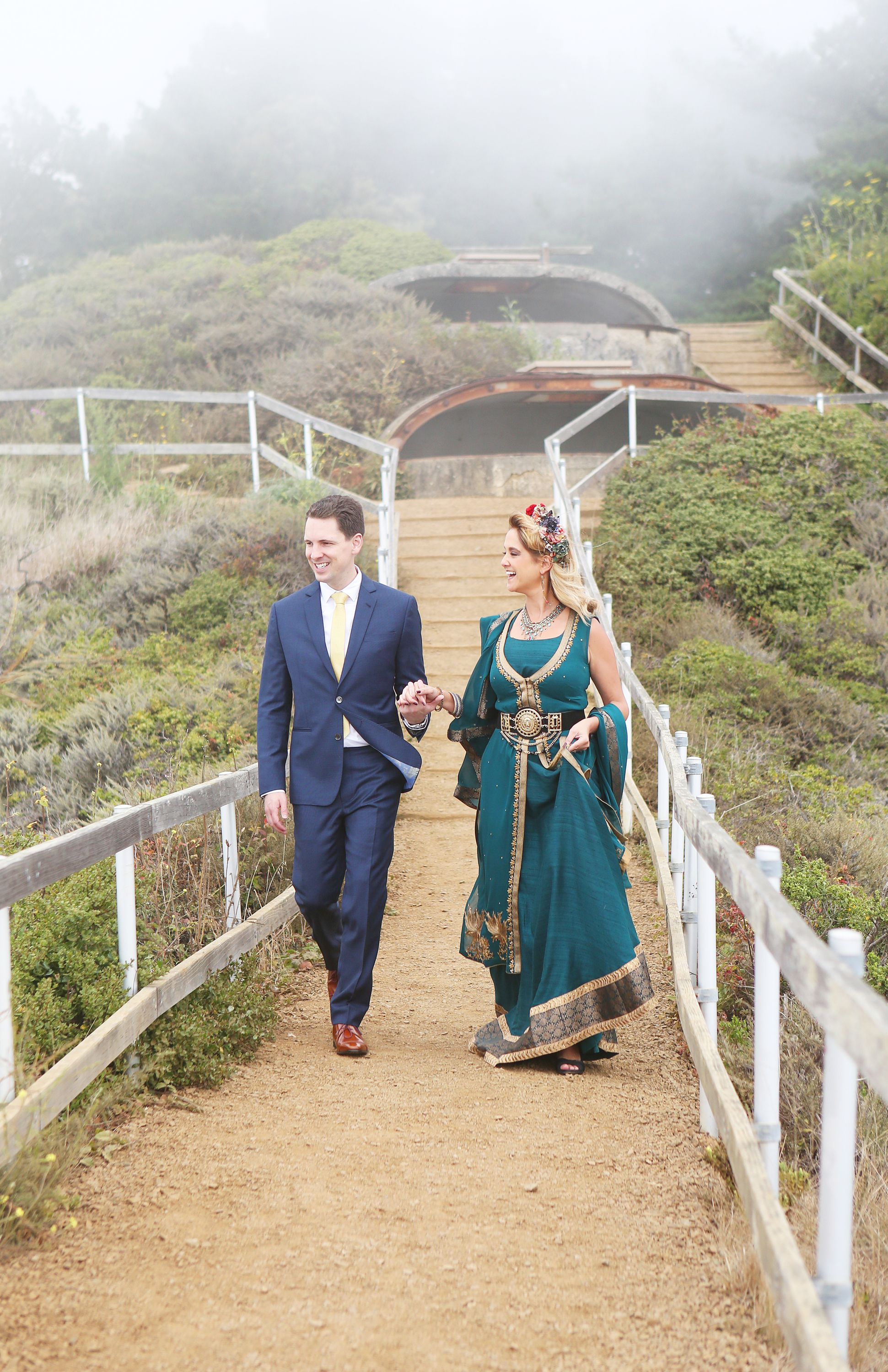 Wedding at Pelican Inn at Muir Beach