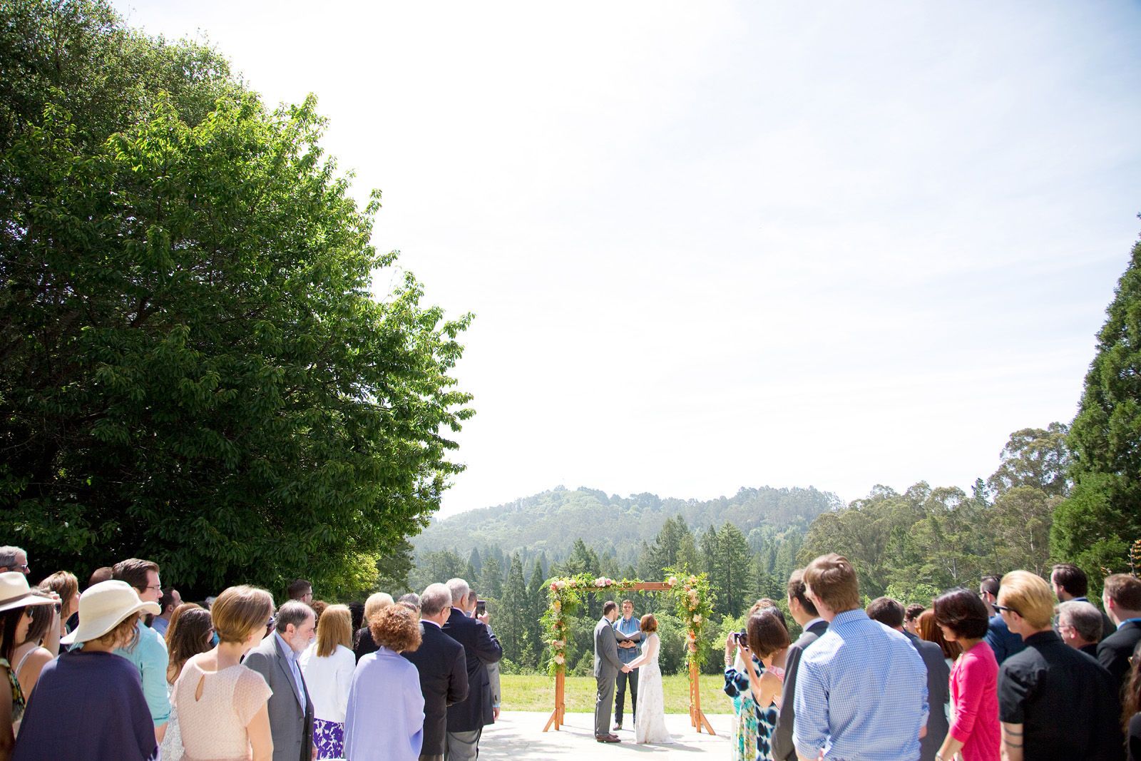 Brazilian Room wedding at Tilden Park, Berkeley