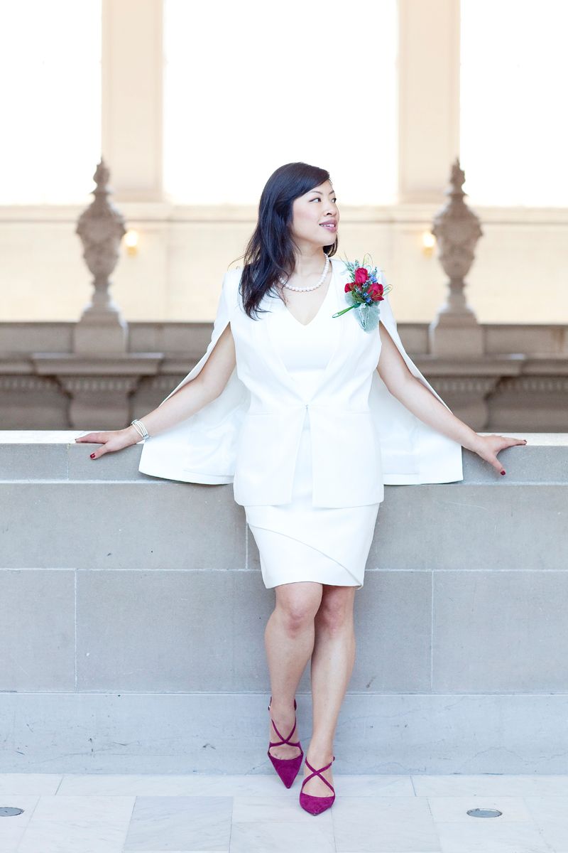 Modern San Francisco City Hall Wedding