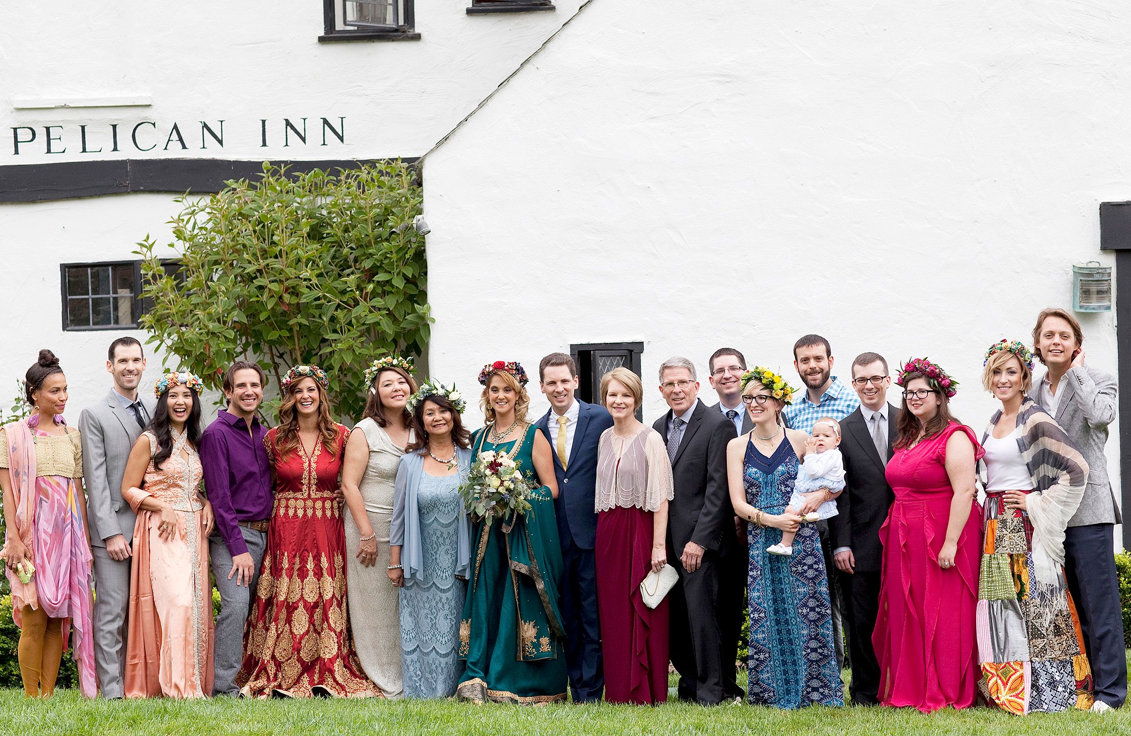 Wedding at Pelican Inn at Muir Beach