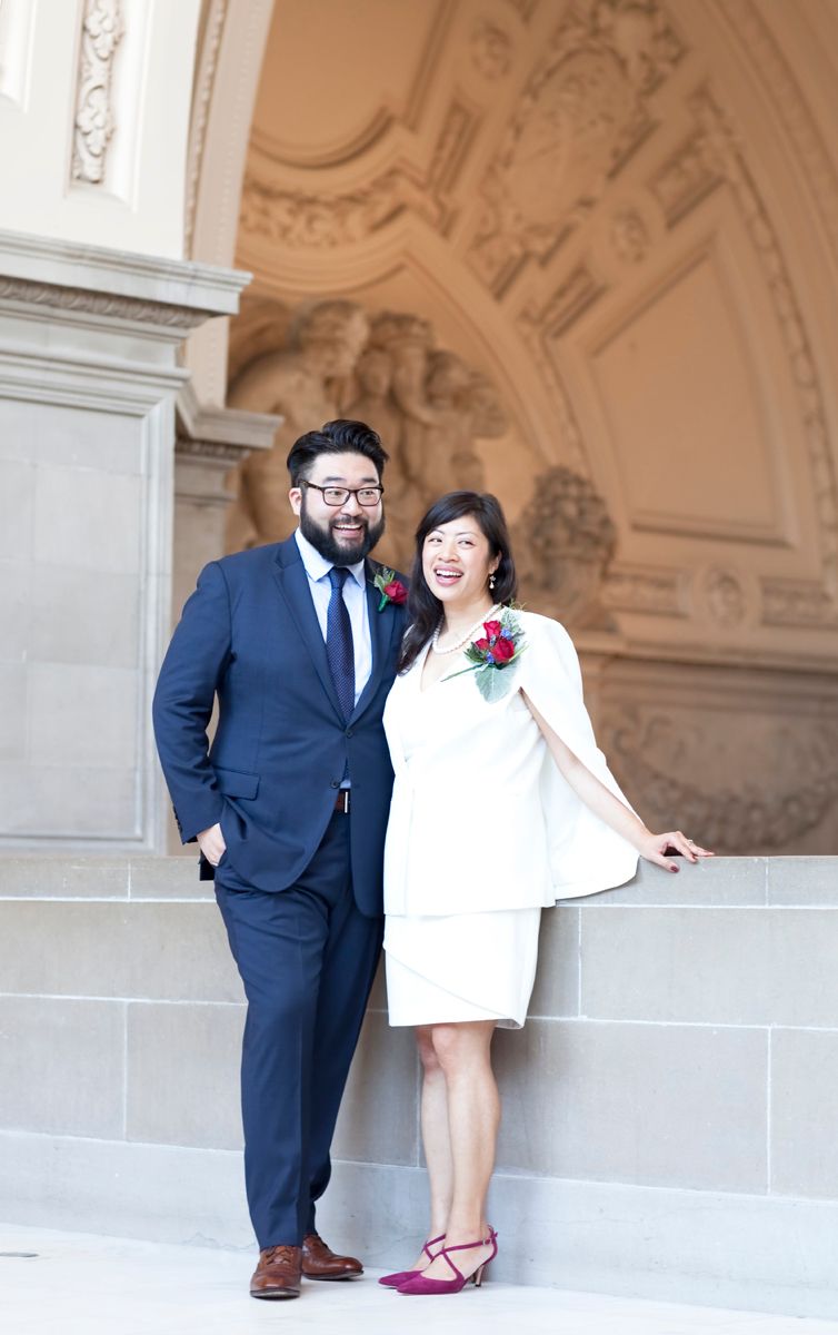 Modern San Francisco City Hall Wedding