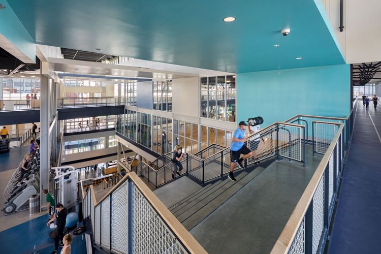 Hastings+Chivetta / U. Nevada Reno, Wiegand Fitness Center - Sam Fentress