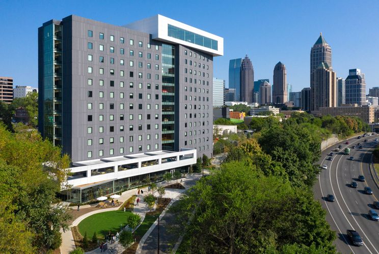 Lamar Johnson Collaborative, Mackey Mitchell, and Clayco / SCAD Forty Residence Hall, Atlanta