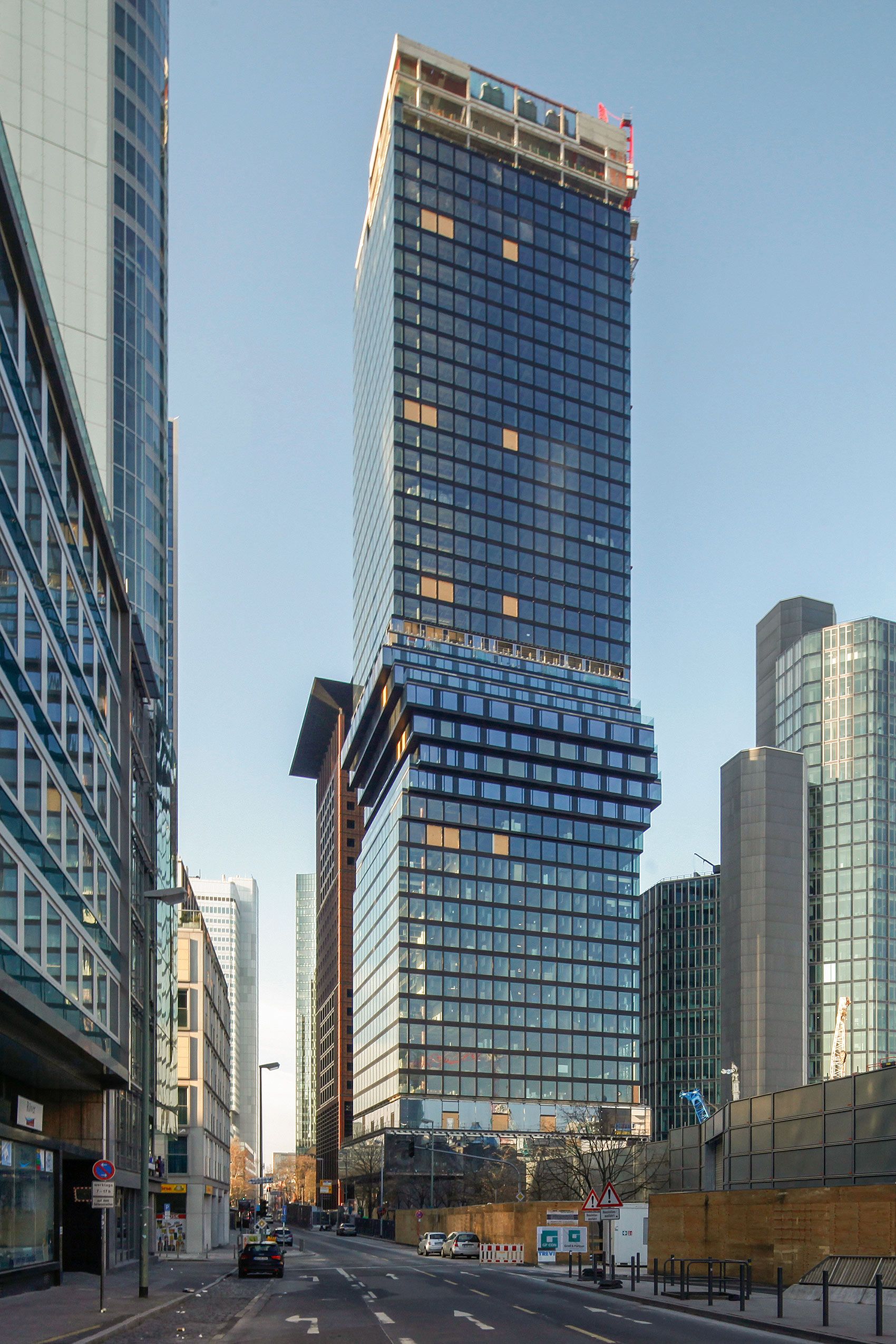 Bjarke Ingels Group Omniturm, Frankfurt am Main 2019