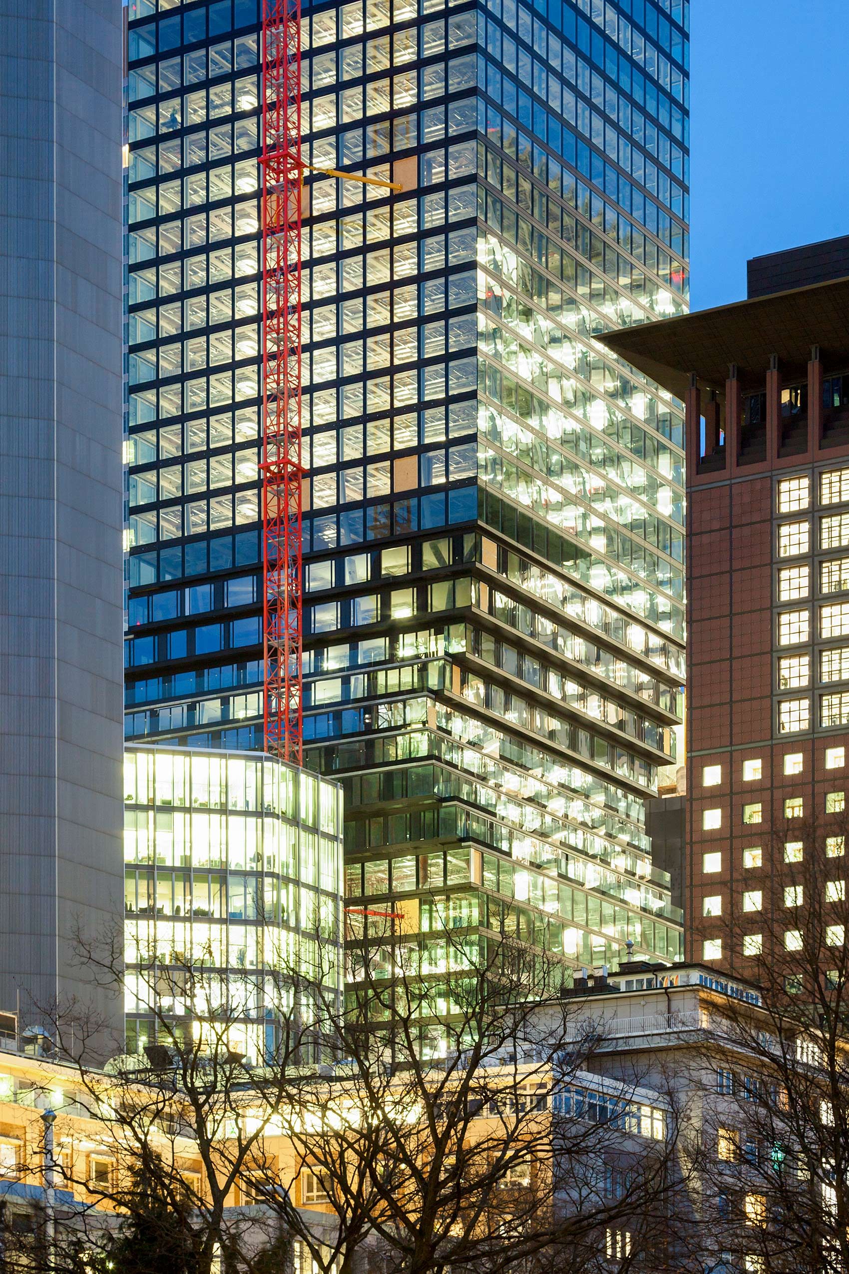 Bjarke Ingels Group Omniturm, Frankfurt am Main 2019