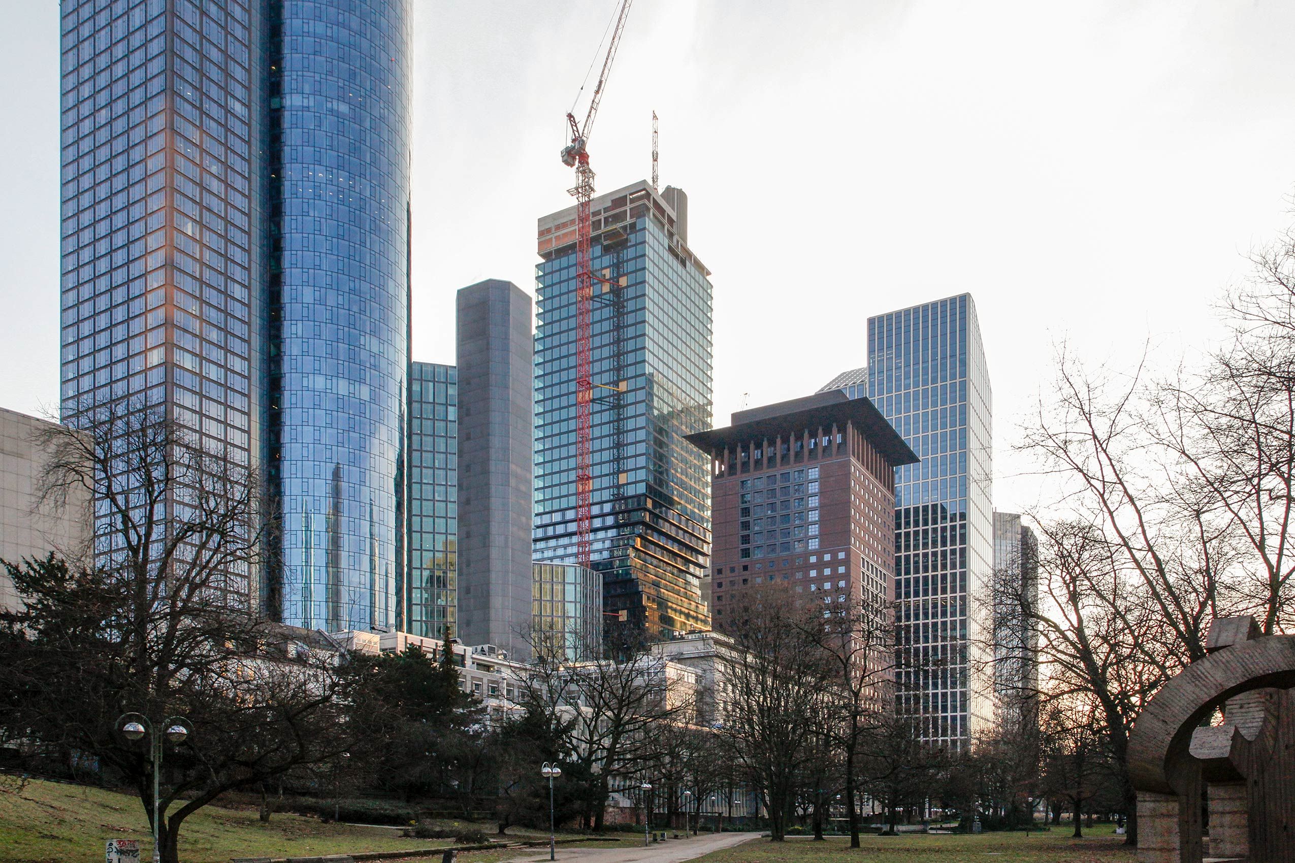 Bjarke Ingels Group Omniturm, Frankfurt am Main 2019