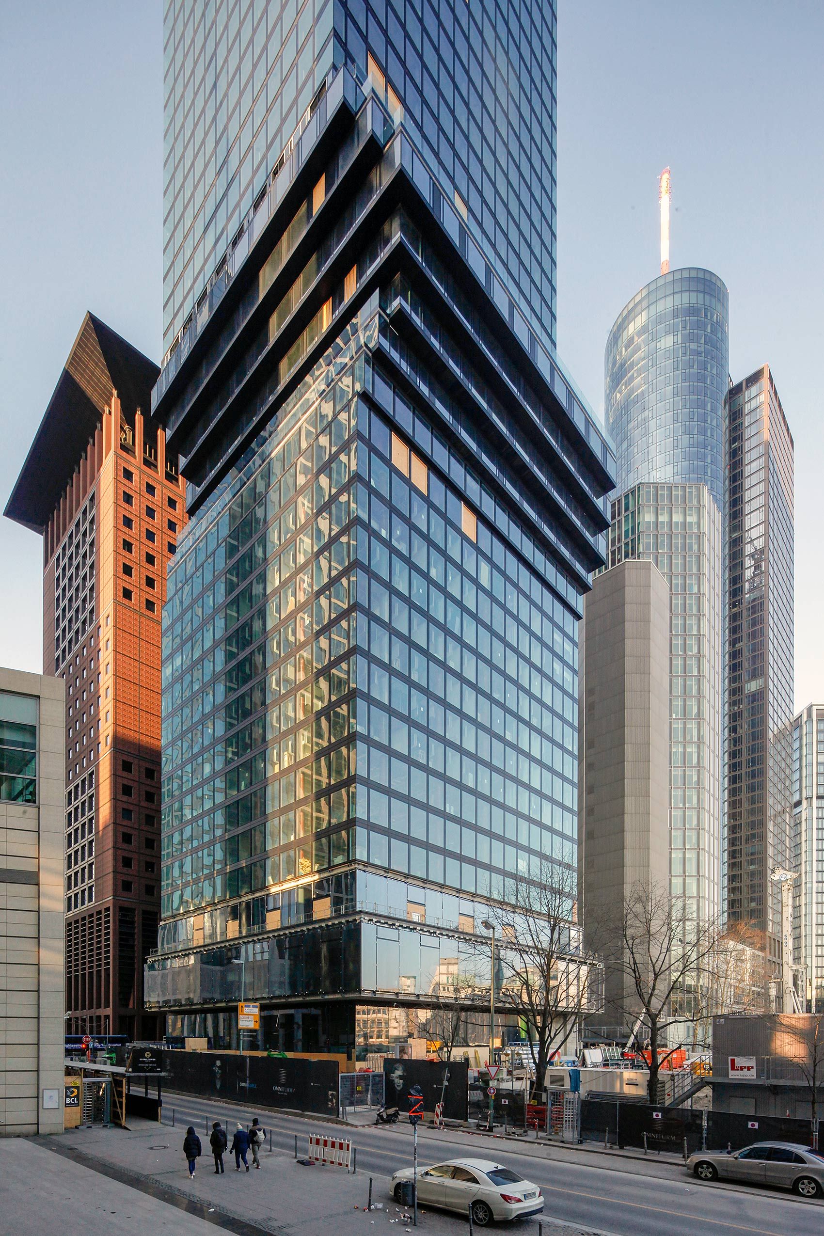 Bjarke Ingels Group Omniturm, Frankfurt am Main 2019