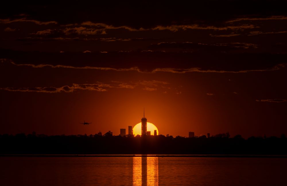 Freedom Tower at Sunset 