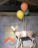 Deer with fake ballons- Anthropologie, Chicago, IL