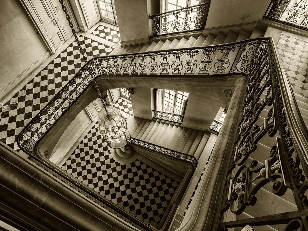 Palace of Versailles Escalier Questel Staircase Fine Art Print