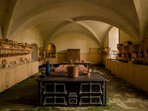 Chateau de Serrant Kitchen View 2 Color Print