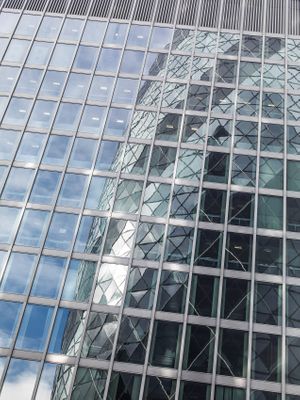 London The Gherkin Study 9 Color Fine Art Print