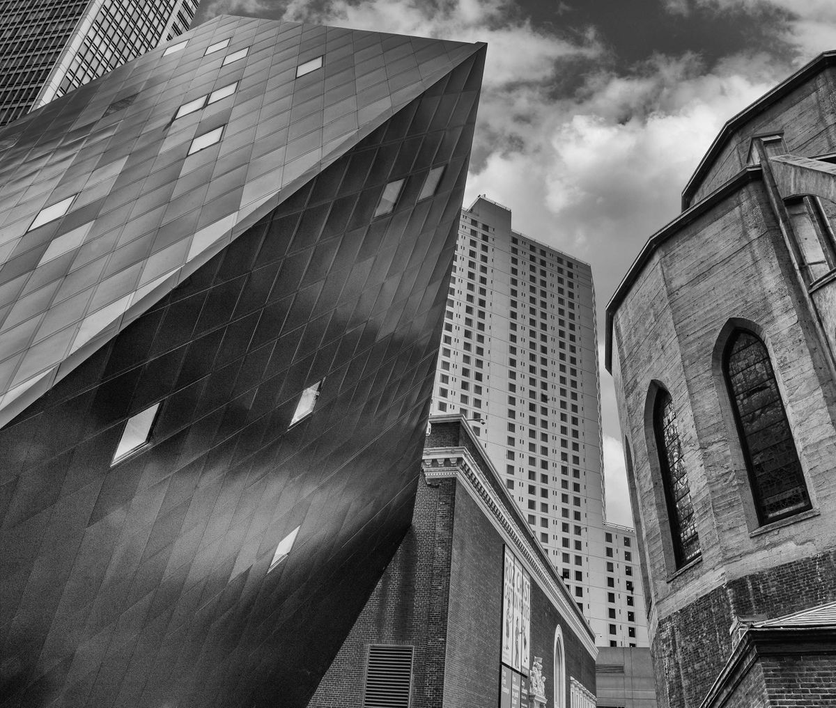 BLUE STEEL SKIN OF THE JEWISH CONTEMPORARY MUSEUM, SAN FRANCISCO, US, 2017