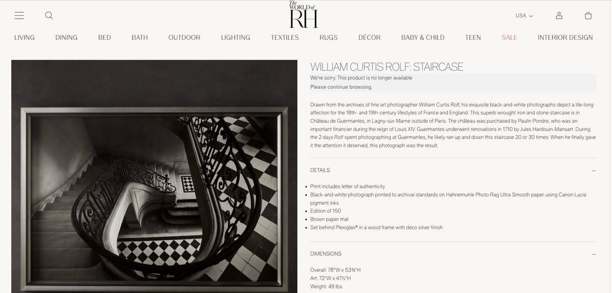 CHÂTEAU DE GUERMANTES, LAGNY-SUR-MARNE OUTSIDE OF PARIS- IRON & STONE STAIRCASE 