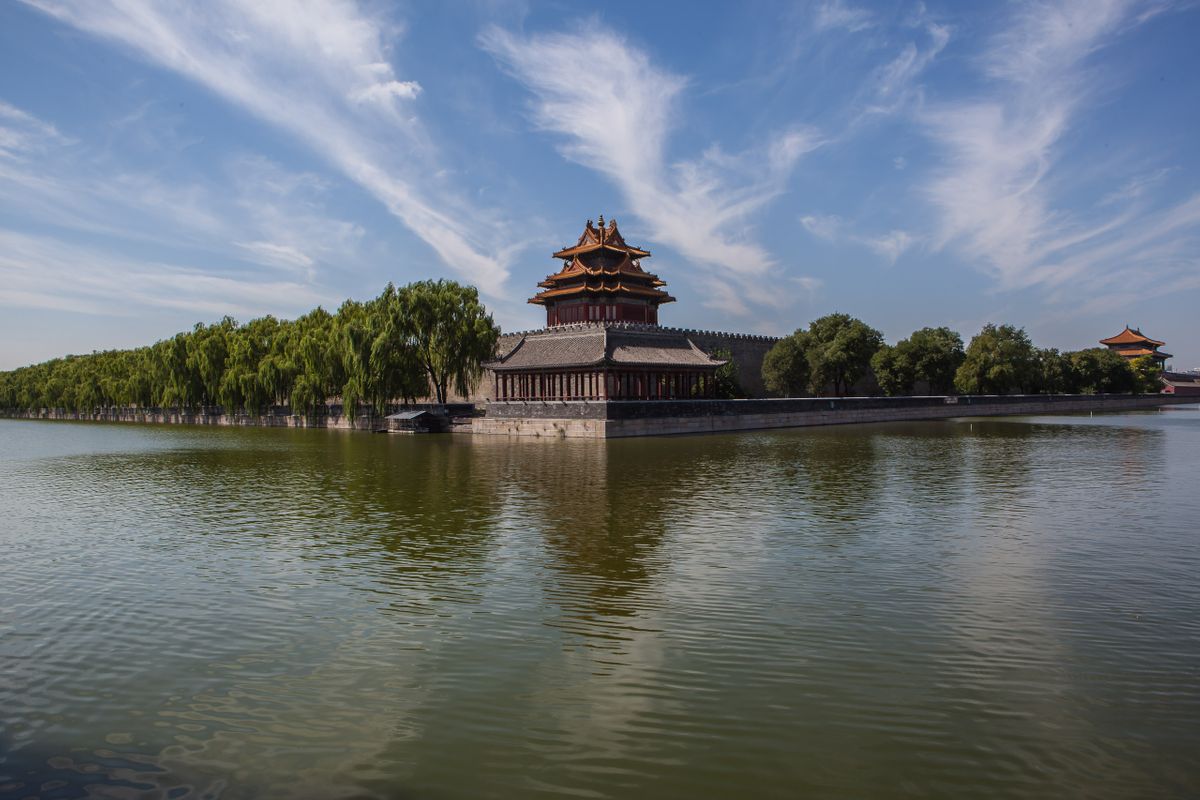 CORNER PAVILLION STUDY 2, FORBIDDEN CITY, BEIJING, CHINA, 2013