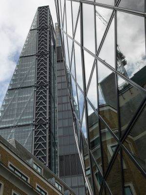 London The Gherkin Study 5 Color Fine Art Print
