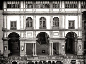 Inquire to acquire official limited edition black and white fine art prints of the Uffizi Gallery river facade in Florence by William Curtis Rolf, from the Objects & Architectural Details collection. William Curtis Rolf black and white photography Uffizi Gallery facade Arno river view Florence Italy Architectural Details Portfolio