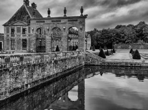 Fine Art Print: Château de Vaux-le-Vicomte Reflection by William Curtis Rolf