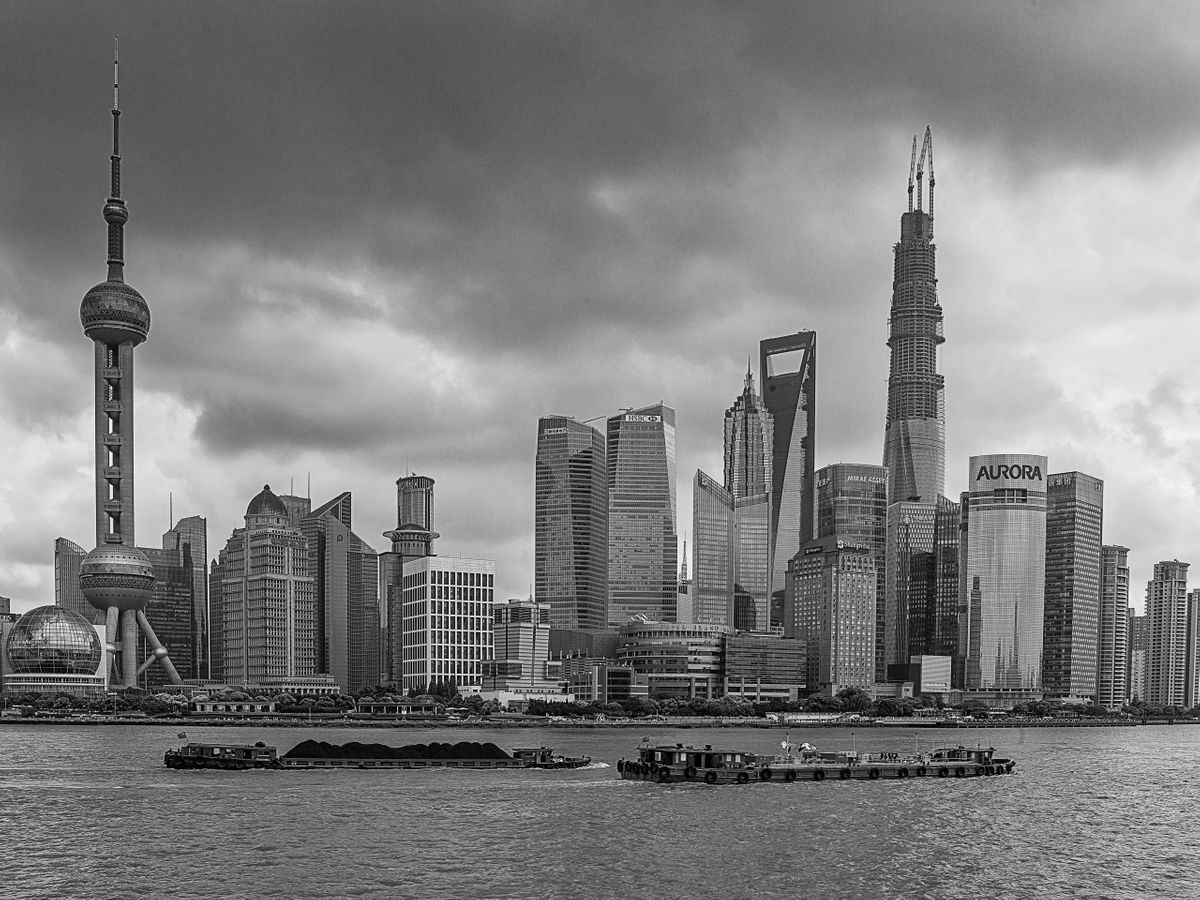 FROM THE BUND TO  PUDONG, SHANGHAI, CHINA, 2013