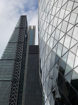 London The Gherkin Study 3 Color Fine Art Print
