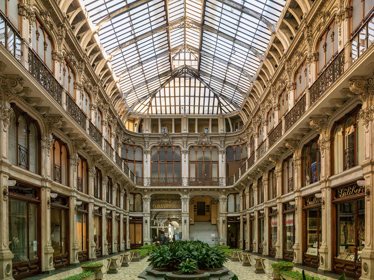 The Galleria Subalpina, Turin, Italy