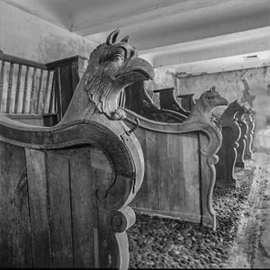 William Curtis Rolf black and white photography stable stalls view Chateau de Neublans France Equestrian Traditions Portfolio