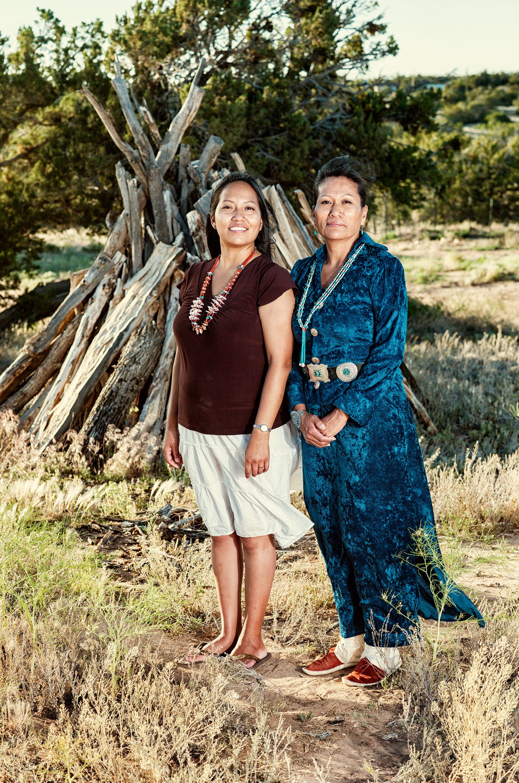 Navajo Mother's  Navajo Daughter's
