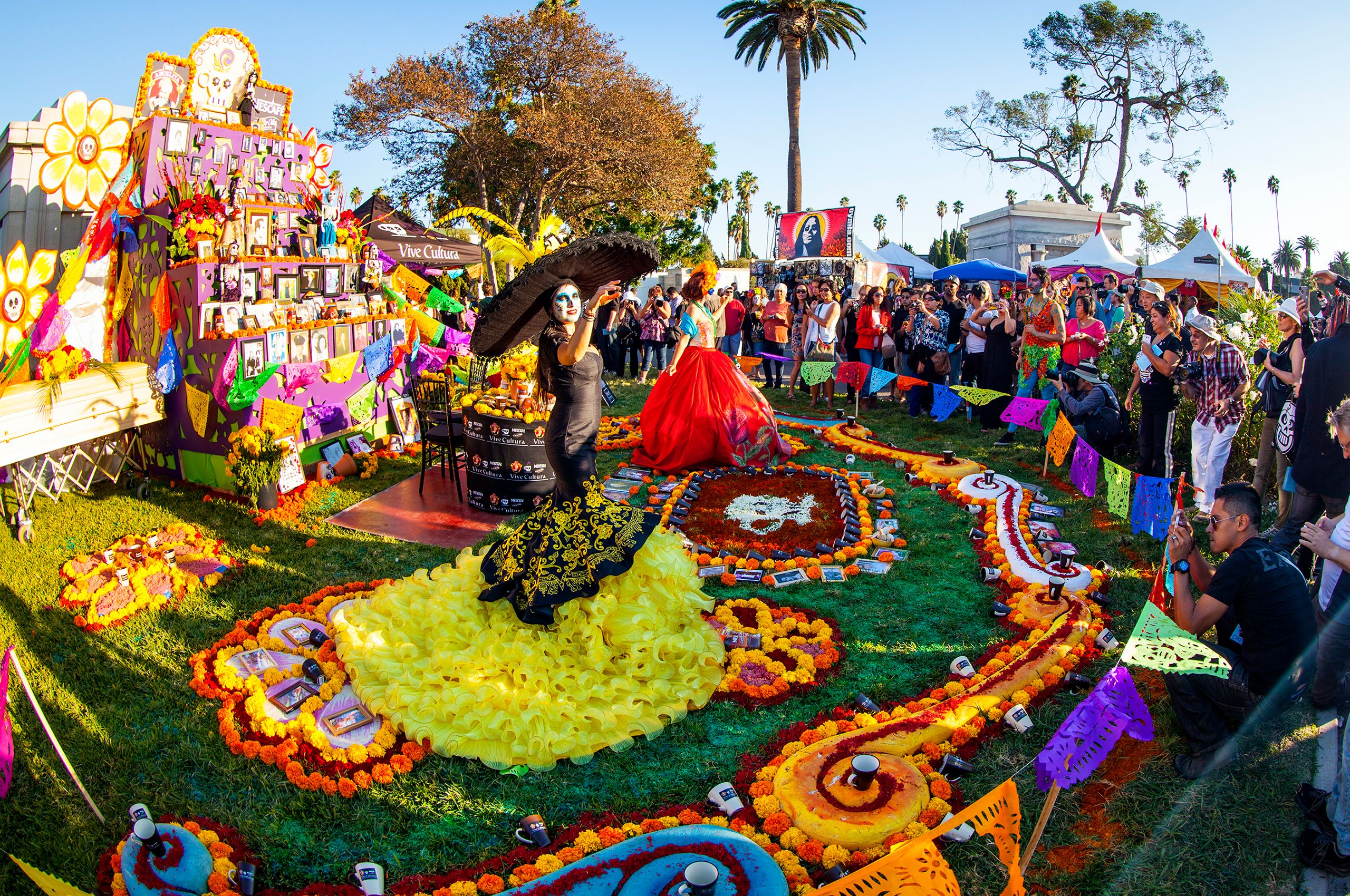 Day of  the Dead Hollywood Forever Cementery