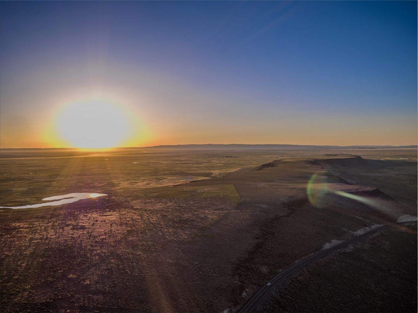Burns Butte in Oregon