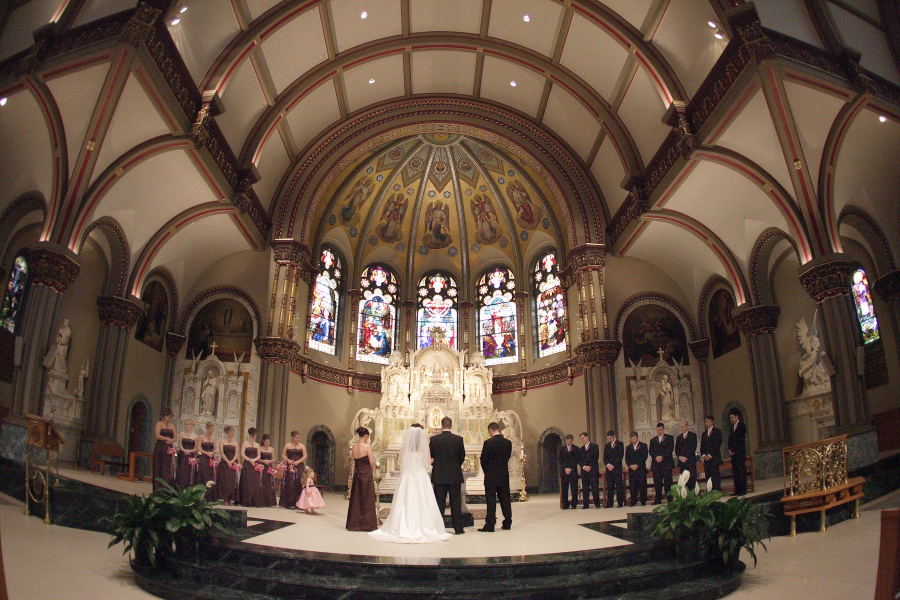 Ceremony At St. Vincent De Paul