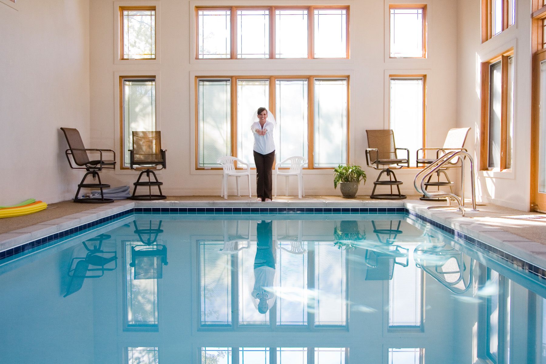 Let's Take A Dip Before The Wedding