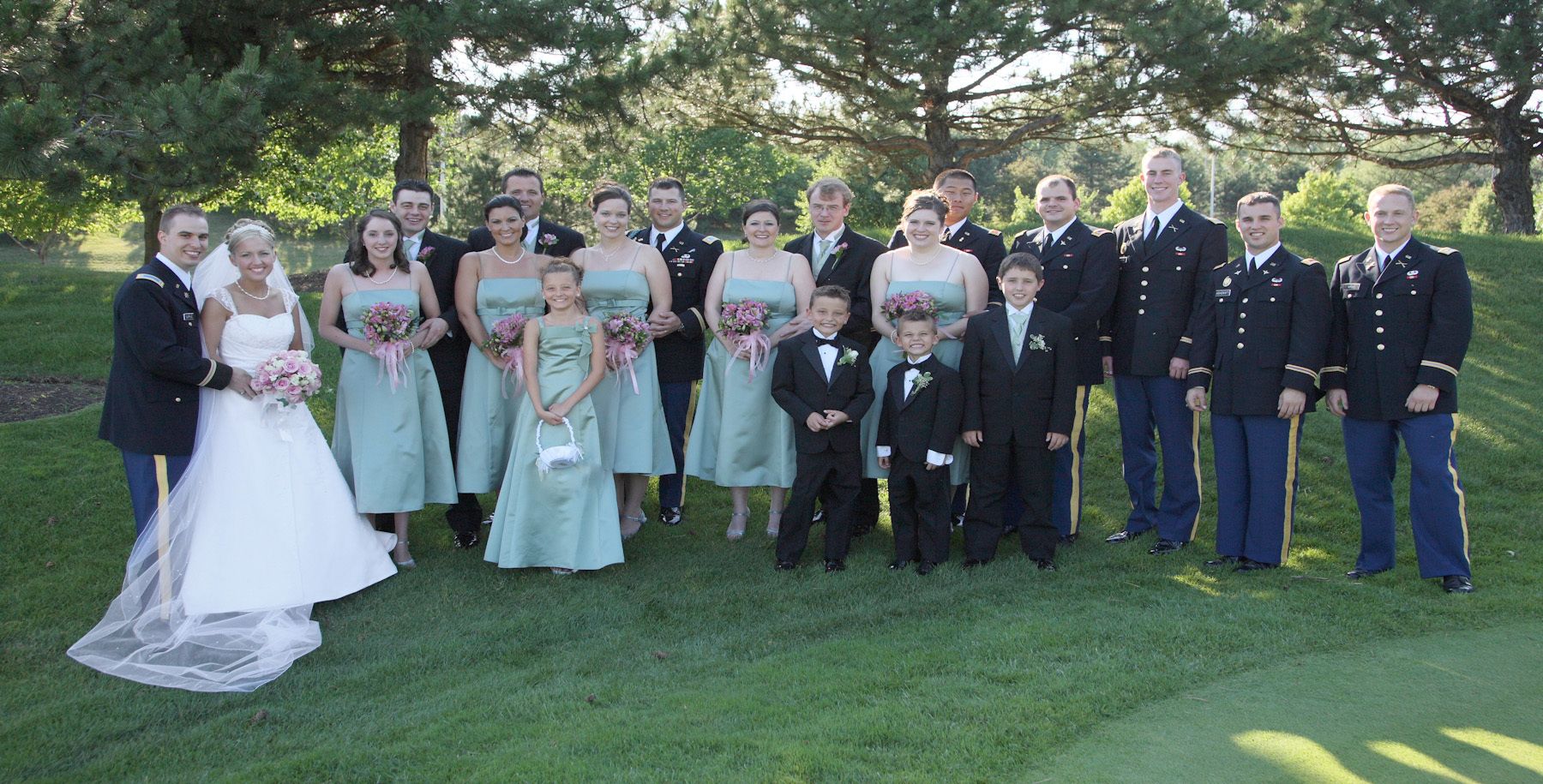 Military Bridal Party