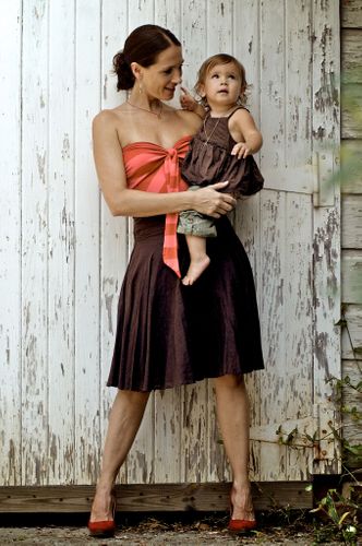 family portrait Atlanta GA mom and daughter