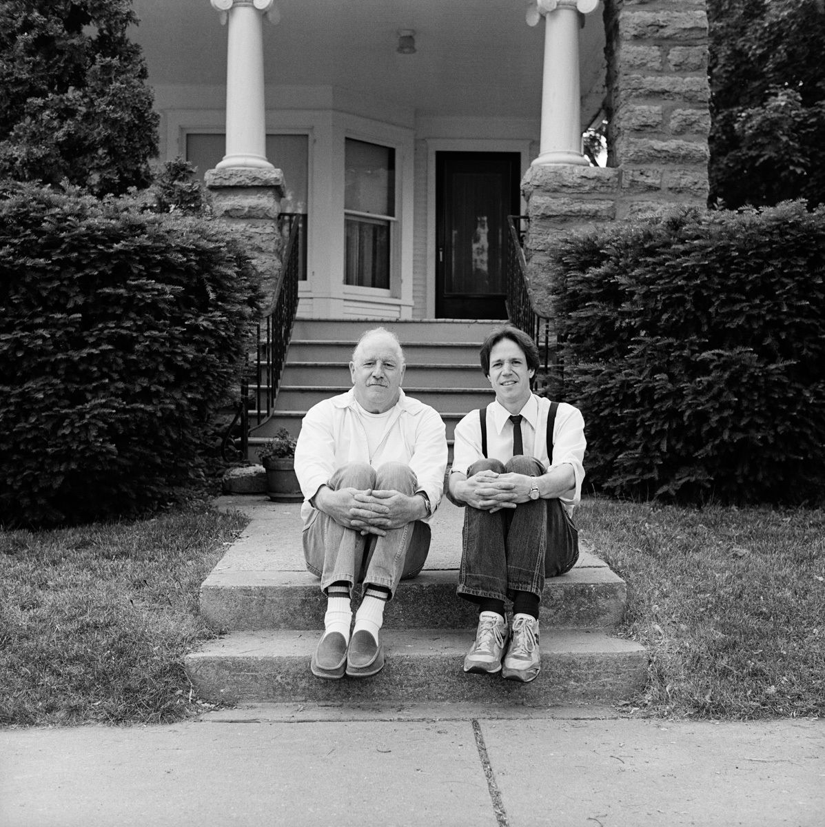 My father and me, Oshkosh, WI, 1986