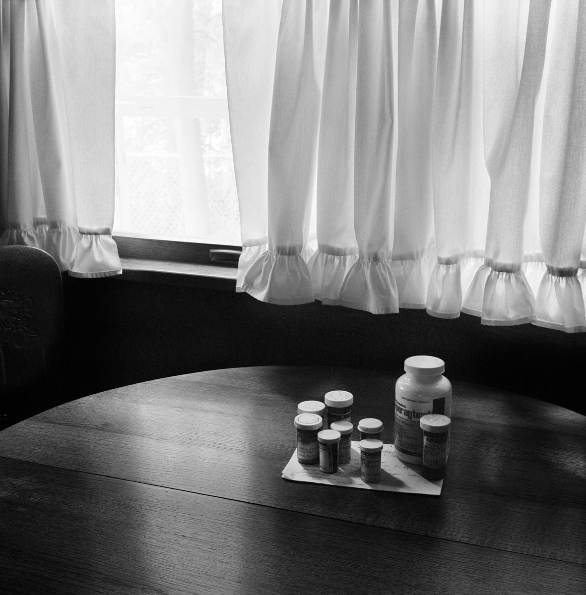 Dinning room table, Oshkosh, WI, 1986
